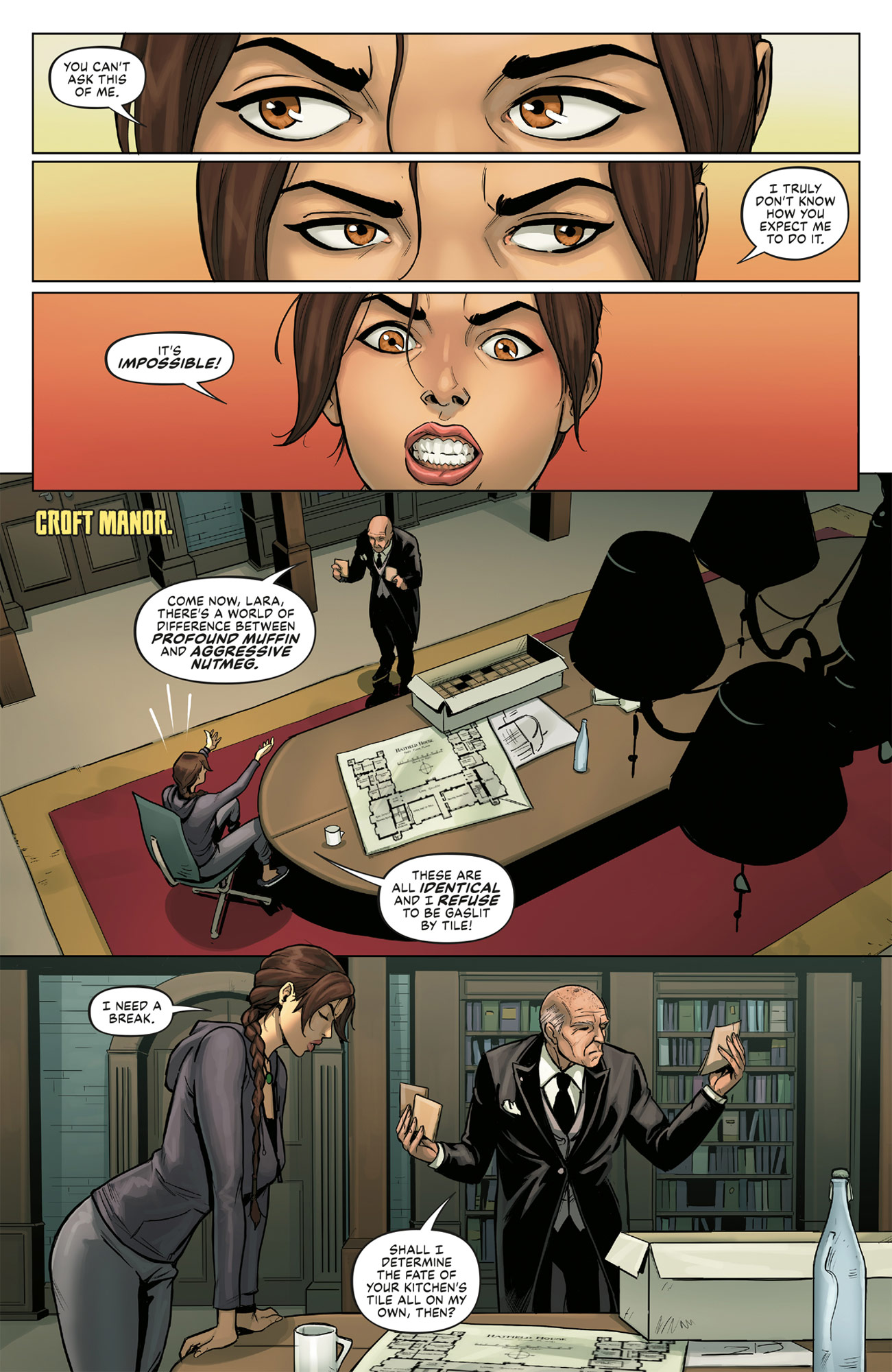 Tomb Raider: Sacred Artifacts #2 - Preview Page 1