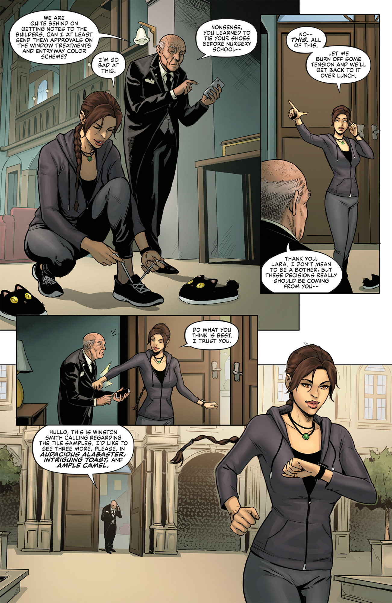 Tomb Raider: Sacred Artifacts #2 - Preview Page 2